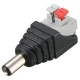 DC Power Male Female 5.5*2.1mm Connector Adapter Plug Cable Pressed for LED Strips 12V