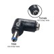 90° DC Power Switch Head Connector Adapter DC 5.5X2.1mm to DC 5.5X2.1mm