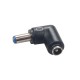 90° DC Power Switch Head Connector Adapter DC 5.5X2.1mm to DC 5.5X2.1mm
