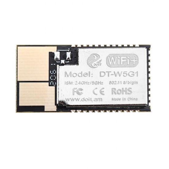 DT-W5G1 5G WiFi Module 2.4g/5g Dual-band Module with Antenna Interface For Wireless Image Transmission