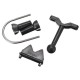 4Mm Adapter Kit Hump Car DVR Support de rétroviseur pour BMW Benz Audi 4Mm Adapter Kit Hump Car DVR Support de rétroviseur pour BMW Benz Audi