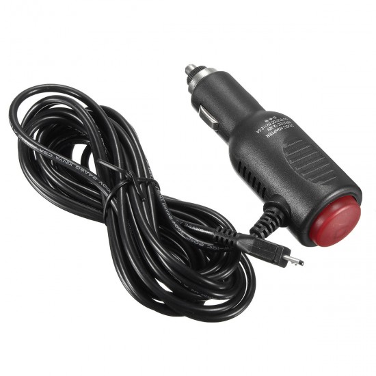 5V 2A Driving Recorder Navigation GPS With Switch Charging Source Car Charger Micro USB