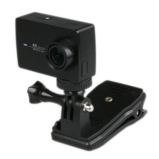 Backpack Bag Clip Clamp Mount 360 Degrees Rotary for Yi 2 II 4K Sports Action Camera Backpack Bag Clip Clamp Mount 360 Degrees Rotary for Yi 2 II 4K Sports Action Camera
