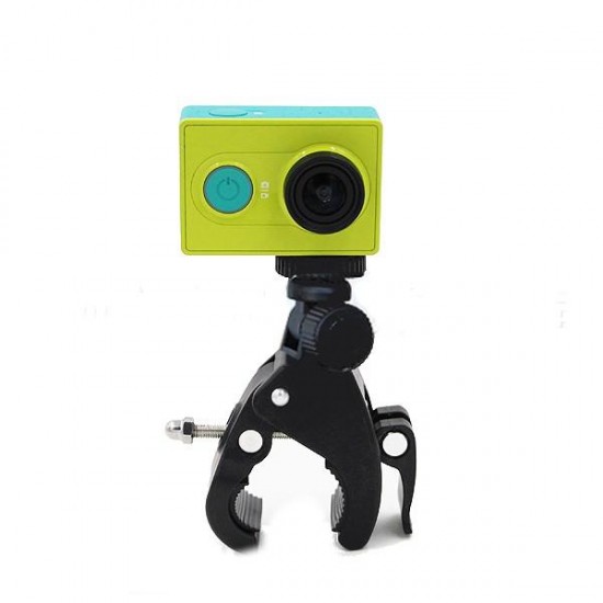 Bicycle Motorcycle Handlebar Handlebar Camera Mount Tripod Adapter for Yi Gopro Hero2 3 3+ 4