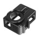 CNC Aluminum Frame Case + UV Protector Lens Cap Cover for Yi 2 4k Camera