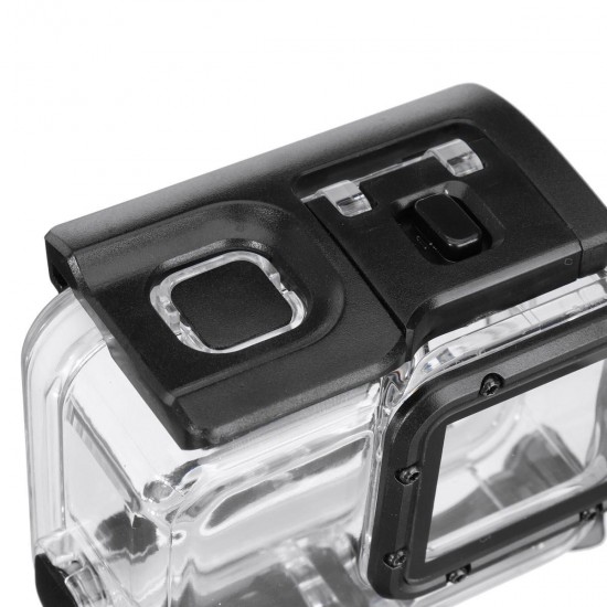 Camera Waterproof Housing Case Diving Touch Screen Cover For Gopro Hero 7 Silver White