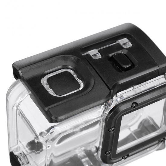 Camera Waterproof Housing Case Diving Touch Screen Cover For Gopro Hero 7 Silver White Camera Waterproof Housing Case Diving Touch Screen Cover For Gopro Hero 7 Silver White