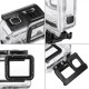 Camera Waterproof Housing Case Diving Touch Screen Cover For Gopro Hero 7 Silver White Camera Waterproof Housing Case Diving Touch Screen Cover For Gopro Hero 7 Silver White