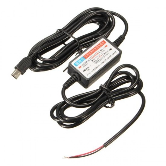 Car DVR Exclusive Power Box Adapter DC Power Cable 3m 12V to 5V Universal Car DVR Exclusive Power Box Adapter DC Power Cable 3m 12V to 5V Universal