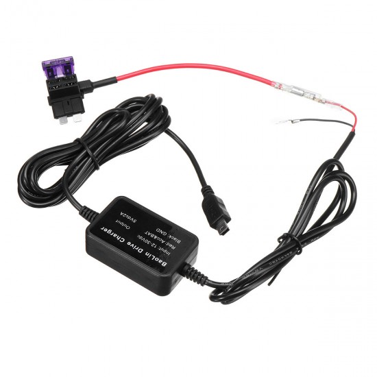 Car Hard Wire Dash Car Cam Electric Appliance + Recorder Buck Line 12V to 30V Car Hard Wire Dash Car Cam Electric Appliance + Recorder Buck Line 12V to 30V