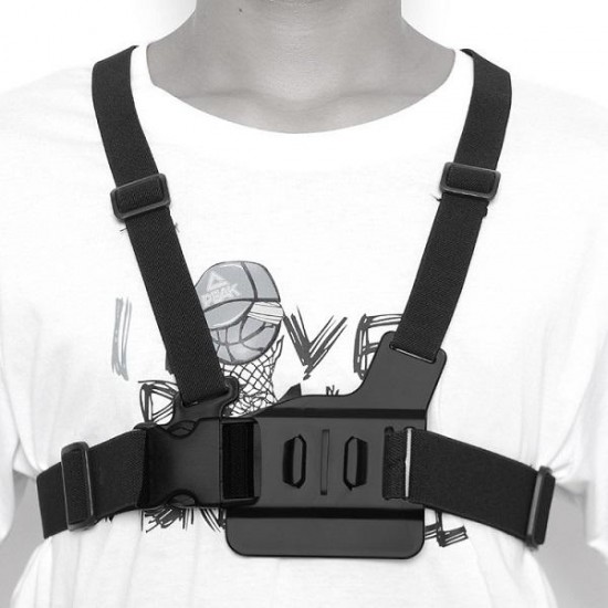 Chest Body Strap with Collection Bag for SJ4000 SJ5000 SJ5000X X1000 Gopro