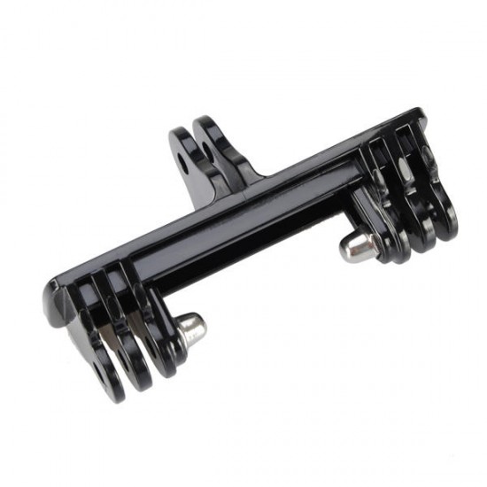 Double Bracket Mount Base Adapter Monopod Stand Holder for GoPro Hero yi Camera Double Bracket Mount Base Adapter Monopod Stand Holder for GoPro Hero yi Camera