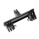 Double Bracket Mount Base Adapter Monopod Stand Holder for GoPro Hero yi Camera Double Bracket Mount Base Adapter Monopod Stand Holder for GoPro Hero yi Camera