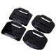 Flat Mounts+Curved Mounts with Adhesive Pads for SJ4000 Gopro