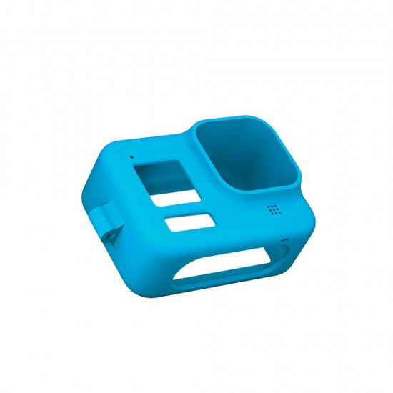 Gopro Hero8 Housse en silicone pour boîtier de protection en silicone avec accessoire anti-perte de corde Go Pro 8 Gopro Hero8 Housse en silicone pour boîtier de protection en silicone avec accessoire anti-perte de corde Go Pro 8