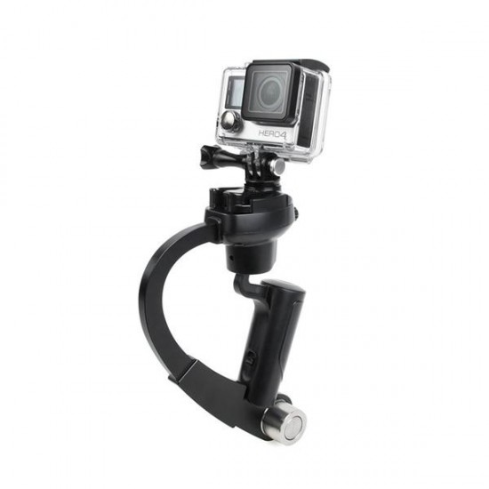 HR255 Handheld Stabilizer Mount Bow Shaped Balancer Dedicated for GoPro HERO3 Plus Hero4