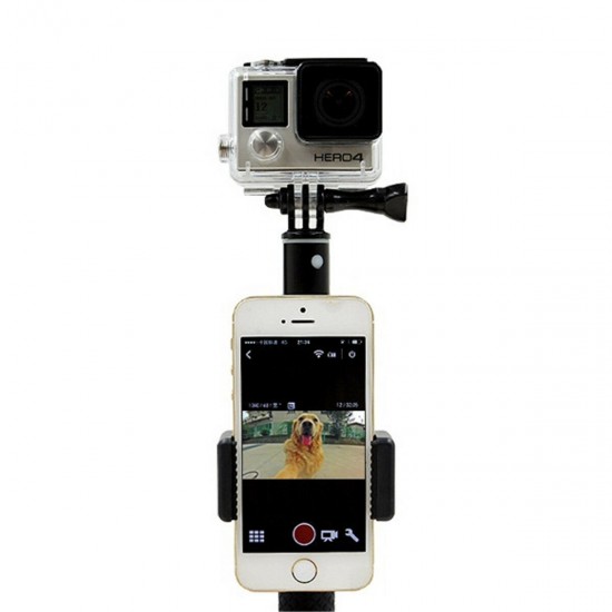 MAX Selfie Stick Monopod Phone Catch Sports Camera Accessory Aluminum for Xiaomi Yi Gopr Hero 3 4
