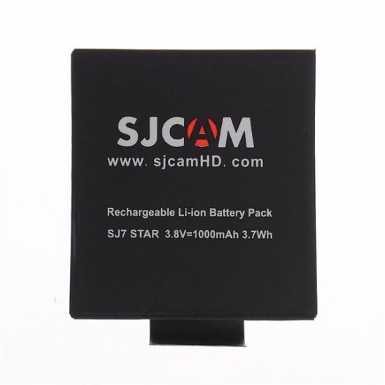 3.8V 1000mAh Li-ion Battery for SJ7 STAR Action Camera 3.8V 1000mAh Li-ion Battery for SJ7 STAR Action Camera