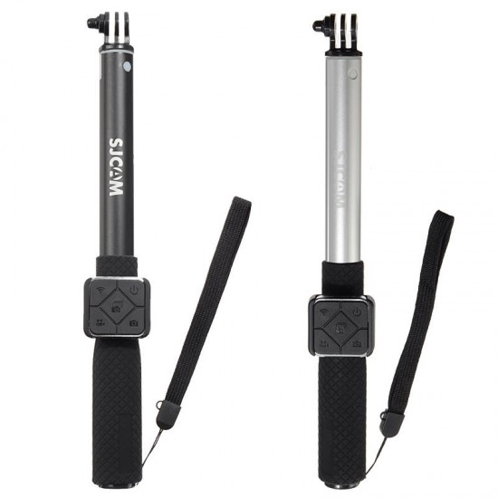 Waterproof Selfie Stick with Remote Controller Set for M20 SJ6 SJ7 STAR Cameras