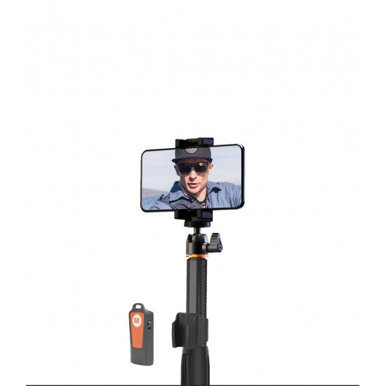 Panoramic Shooting Spherical Head bluetooth Wireless Remote Portable Carbon Fiber Bracket Selfie Stick Panoramic Shooting Spherical Head bluetooth Wireless Remote Portable Carbon Fiber Bracket Selfie Stick