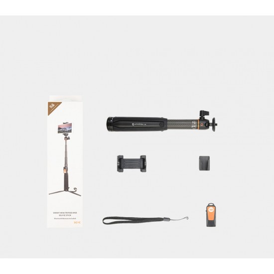 Panoramic Shooting Spherical Head bluetooth Wireless Remote Portable Carbon Fiber Bracket Selfie Stick Panoramic Shooting Spherical Head bluetooth Wireless Remote Portable Carbon Fiber Bracket Selfie Stick