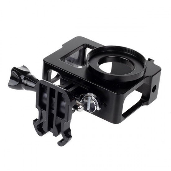 Protection Case Aluminum Alloy Frame Anti Shock Heat Releasing For yi Camera