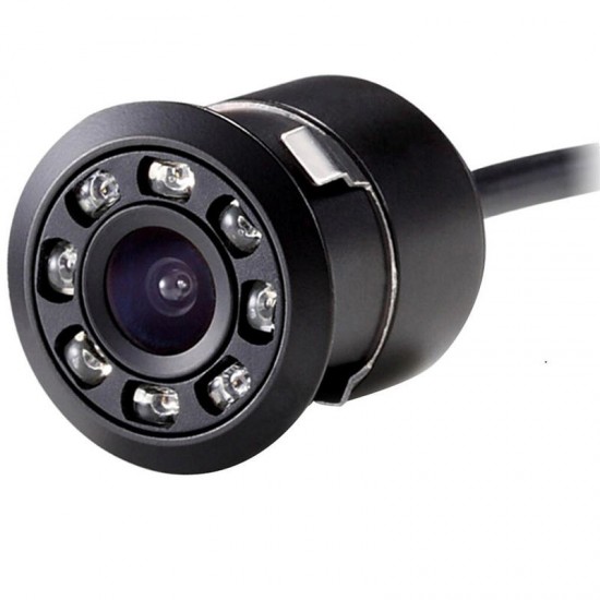 Universal 8 LED Infrared Night Vision Reversing Car Camera