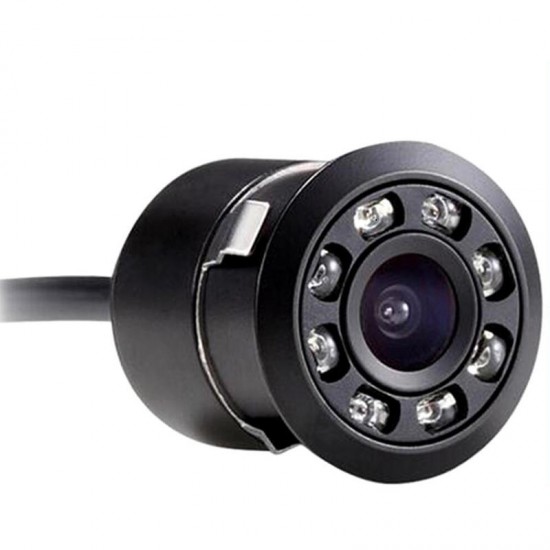 Universal 8 LED Infrared Night Vision Reversing Car Camera