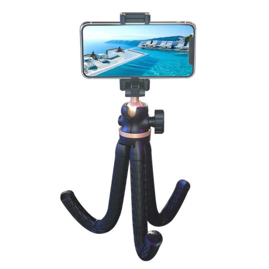 RK-L11 Flexible Twisting 360 Degree Rotation Sport Camera Handheld Stabilizer Phone Octopus Bracket Holder