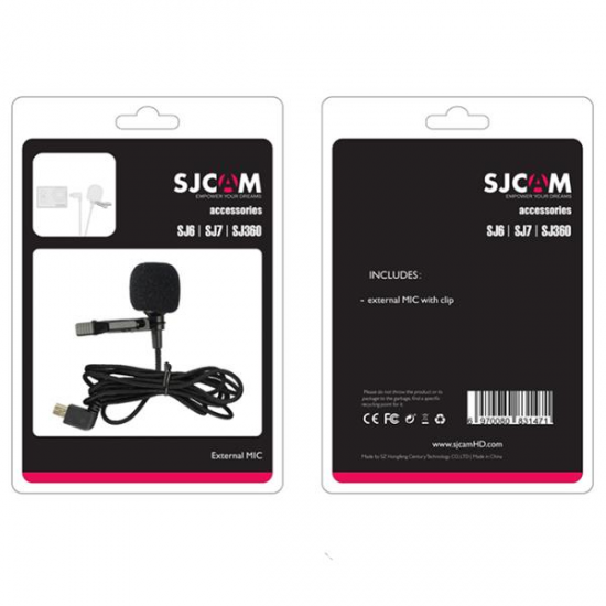 Accessories External Microphone A for SJ6 LEGEND SJ7 STAR Action Camera
