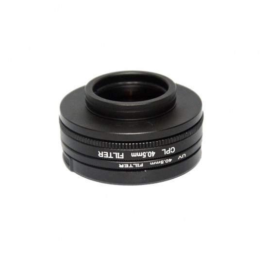 SJ8 Air PLUS PRO 40.5mm 4 in 1 CPL UV Lens Filter Cap