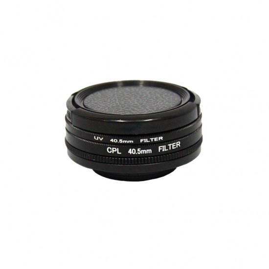 SJ8 Air PLUS PRO 40.5mm 4 in 1 CPL UV Lens Filter Cap SJ8 Air PLUS PRO 40.5mm 4 in 1 CPL UV Lens Filter Cap