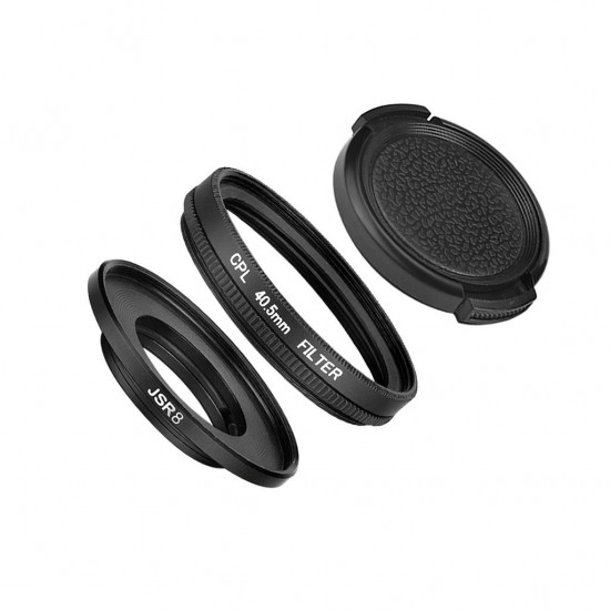 SJ8 Air PLUS PRO 40.5mm 4 in 1 CPL UV Lens Filter Cap SJ8 Air PLUS PRO 40.5mm 4 in 1 CPL UV Lens Filter Cap