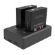SJ9 Series Camera Battery Dual Port Charger SJ9 Series Camera Battery Dual Port Charger