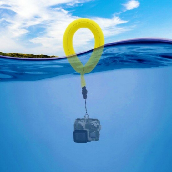 Waterproof Float Hand Floating Wrist Strap for Yi Gopro Hero 3/3+/4 H9 H9R H8 H8R
