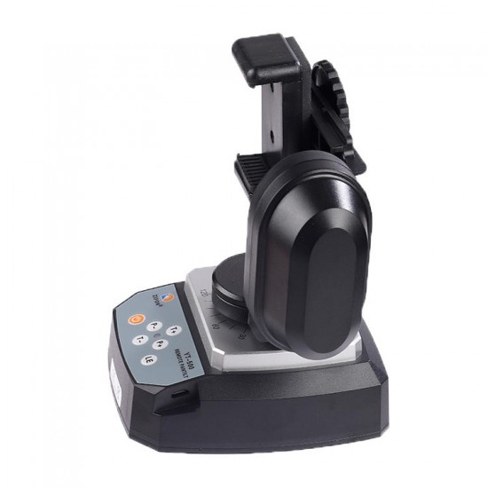 YT-500 Automatic Remote Control Pan Tilt Motorized Rotating Video Tripod Head Max Load 500g For iPhone 7/7 Plus/6/6 Plus/6s Smartphone YT-500 Automatic Remote Control Pan Tilt Motorized Rotating Video Tripod Head Max Load 500g For iPhone 7/7 Plus/6/6 Plus/6s Smartphone