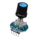 10pcs Rotating Potentiometer Knob Cap Digital Control Receiver Decoder Module Rotary Encoder Module for Arduino - products that work with official Arduino boards