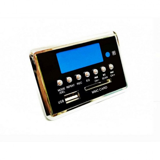 3.7-5V with Recording bluetooth 5.0 MP3 WMA WAV FLAC APE Audio Decoder Board Blue Screen