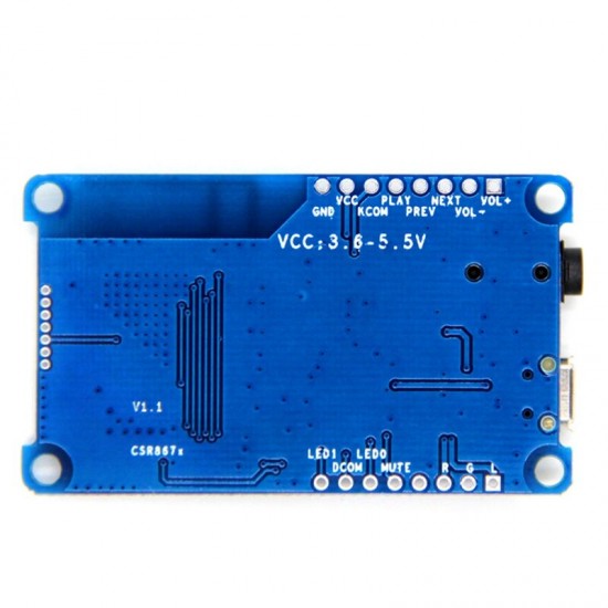 CSR8675 bluetooth 5.0 Decoder Board PCM5102A Low Power for APTX/APTXLL/APTXHD Lossless I2S