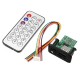 DC 5V 12V Dual Channel Mini MP3 Decoder Board Support MP3 WAV U Disk TF Card Speaker Audio Board With Remote Control