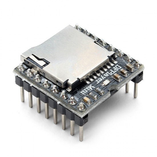 Mini MP3 Player Module MP3 Voice Audio Decoder Board For Supporting TF Card U-Disk IO/Serial Port/AD Mini MP3 Player Module MP3 Voice Audio Decoder Board For Supporting TF Card U-Disk IO/Serial Port/AD