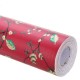 0.45*10m PVC Wallpaper Flower Pattern Dustproof Moisture-Proof Waterproof Wallpaper