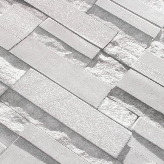 0.53x10m Brick Pattern 3D Wallpaper Sticker Textured Non-woven TV Background Decoration 0.53x10m Brick Pattern 3D Wallpaper Sticker Textured Non-woven TV Background Decoration