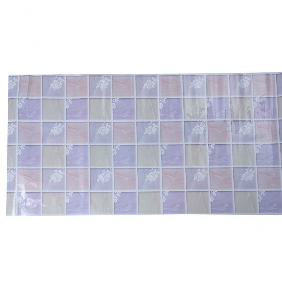 0.6x5m Self Adhesive Kitchen Wall Stickers Aluminum Foil Waterproof Oil Proof
