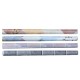 0.6x5m Self Adhesive Kitchen Wall Stickers Aluminum Foil Waterproof Oil Proof