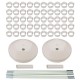 10 Bracket Balloon Column Stand Kits Balloon Stick Pole Arch Stand Frame Base for Wedding Birthday Festival Party Decorations 10 Bracket Balloon Column Stand Kits Balloon Stick Pole Arch Stand Frame Base for Wedding Birthday Festival Party Decorations