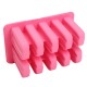 10-Cavity Frozen Ice Cream Pop Mold Maker Lolly Silicone Mould Tray Pan Kitchen DIY Stick