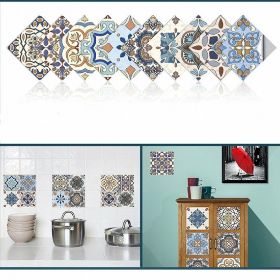 10 PCS 10x10/15x15/20x20cm Wall Tiles Stickers Kitchen Bathroom Toilet Waterproof PVC 10 PCS 10x10/15x15/20x20cm Wall Tiles Stickers Kitchen Bathroom Toilet Waterproof PVC