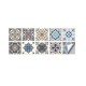 10 PCS 10x10/15x15/20x20cm Wall Tiles Stickers Kitchen Bathroom Toilet Waterproof PVC