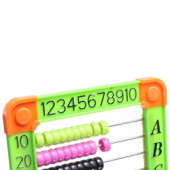 100 Beads Abacus Counting Number Preschool Kid Math Learning Teaching Education Calculator Toys